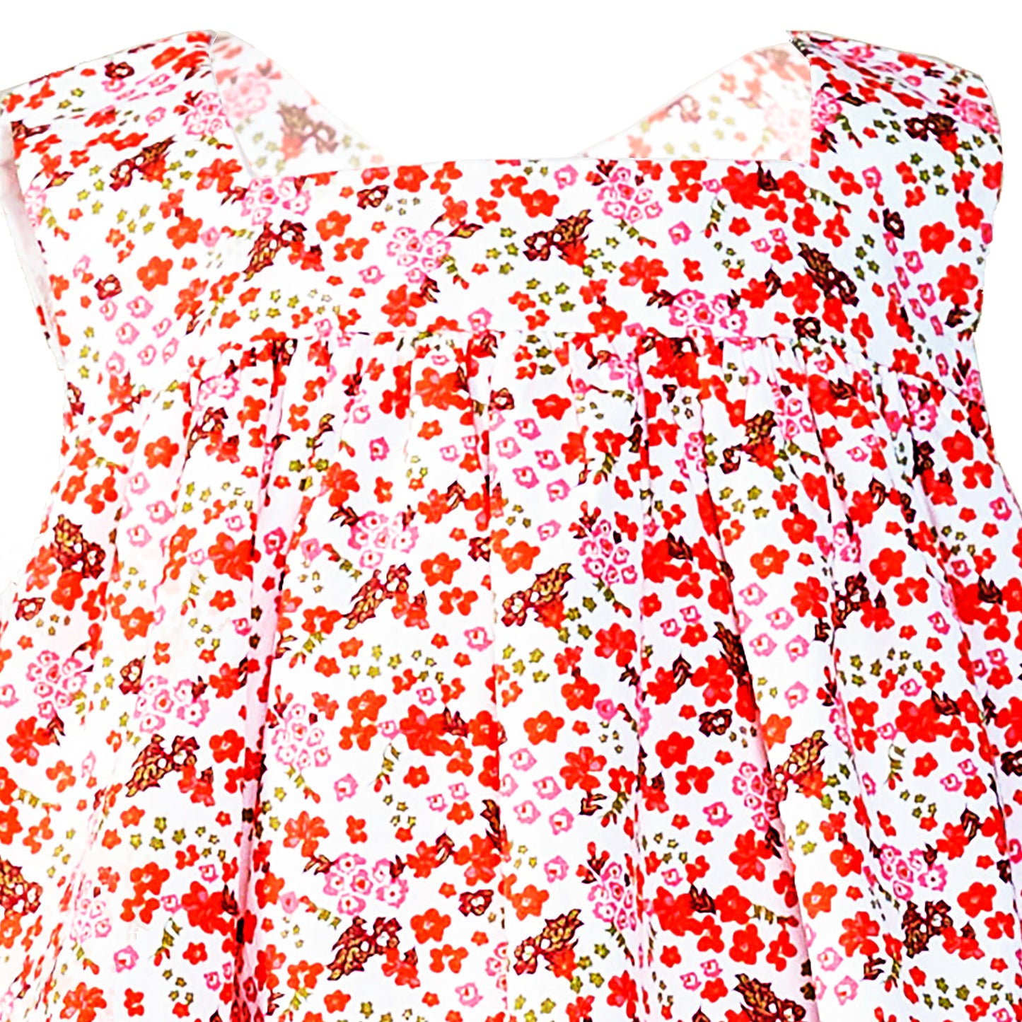 Robe sans manches dos croisés