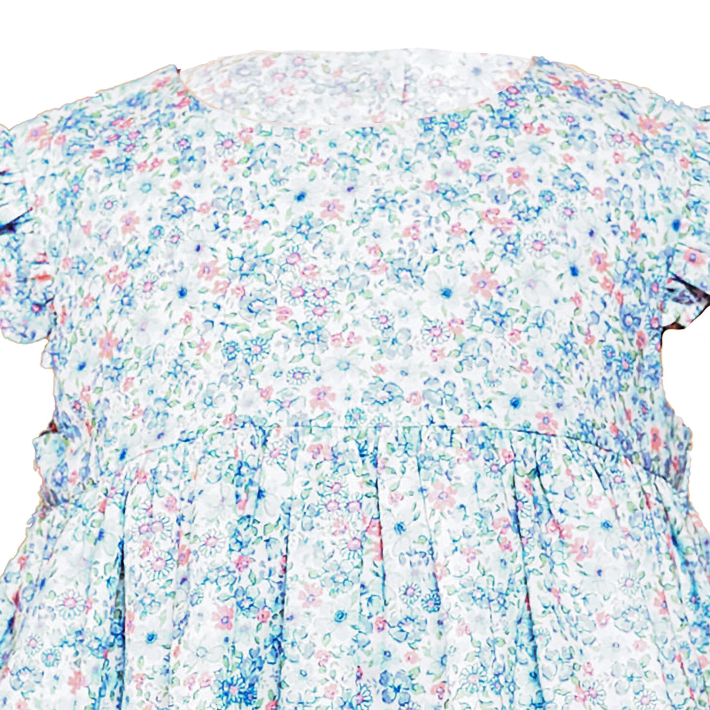Robe à manches volants