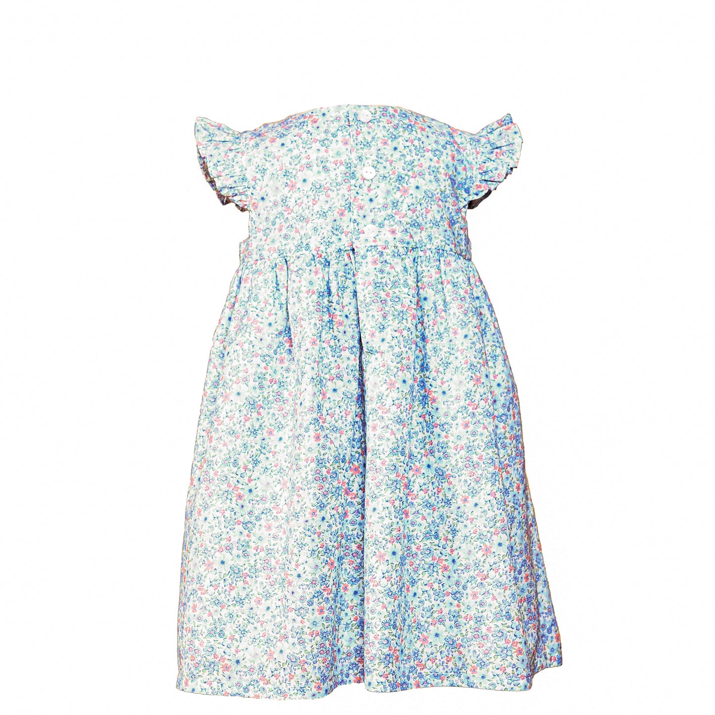 Robe à manches volants