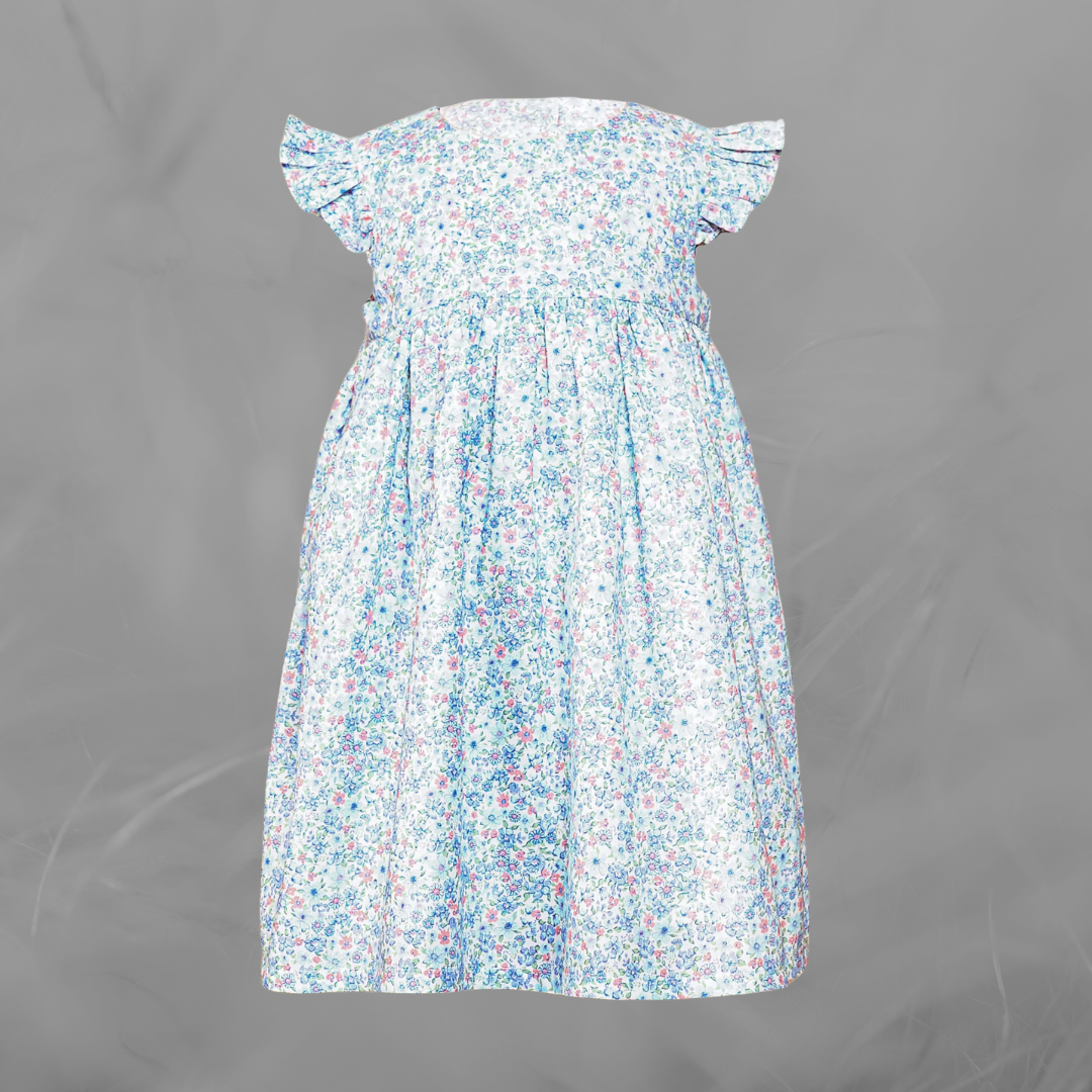 Robe à manches volants