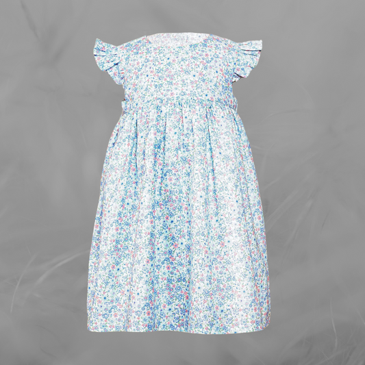 Robe à manches volants